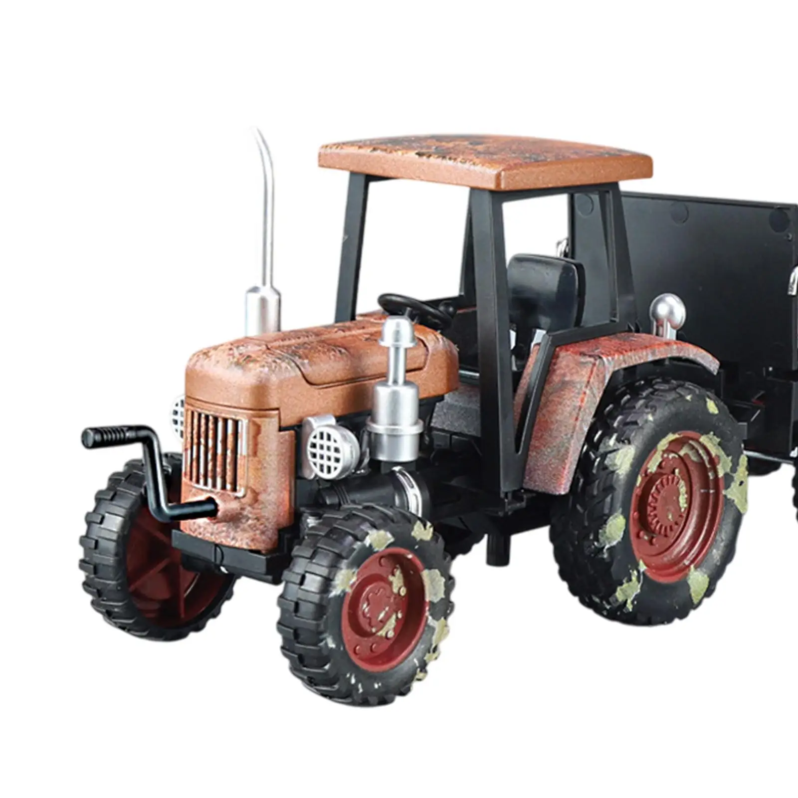 1:24 Scale Tractor Toy Farm Toy Vehicle for Toddlers Kids Festivals Present