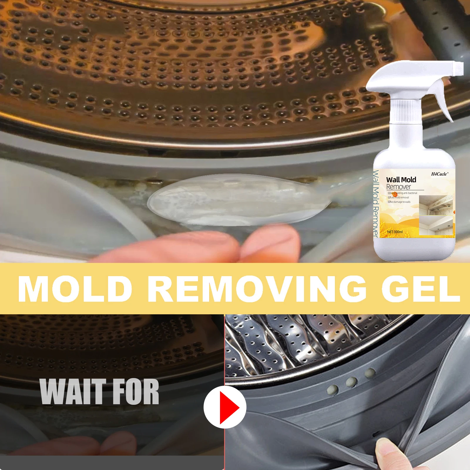 Mildew remover wall wall mold removal mildew remover magic weapon household mold spray to mold spots mold cleaner