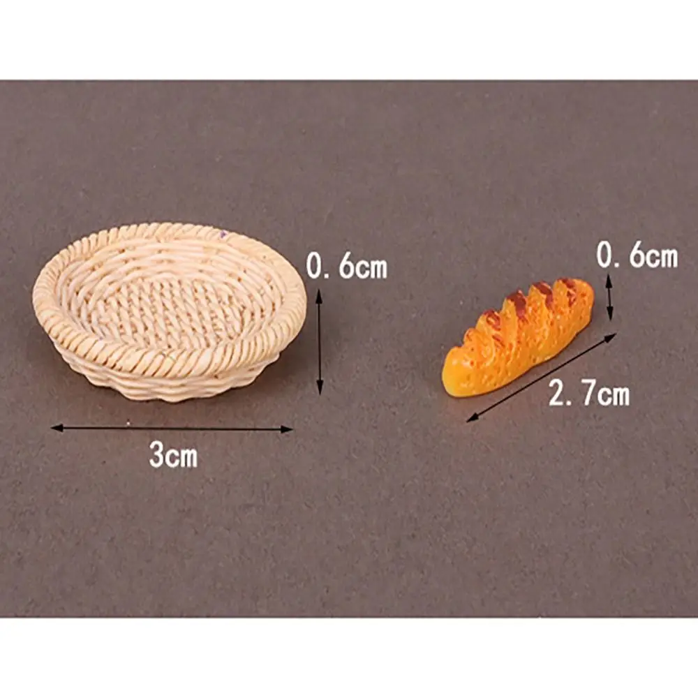 Trendy Kleurrijk Poppenhuis Mini Voedsel Levensechte Simulatie Voedsel Model Huis Decor Accessoires voor 1:6/1:12