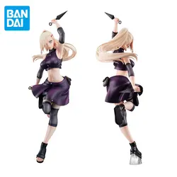 Bandai Genuine MegaHouse MH GALS NARUTO Yamanaka Ino Anime Action Figures Toys for Boys Girls Kids Gifts Collectible Model