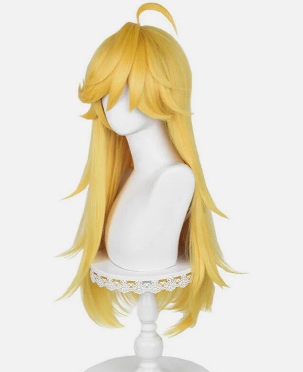 Panty & Stocking con liguero Panty Cosplay Pelucas 75 cm Pelo sintético rubio