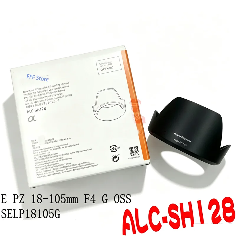 New Original ALC-SH128 Lens Hood For Sony E18-105mm F4 G E18-105 SELP18105G Lens ALC SH128
