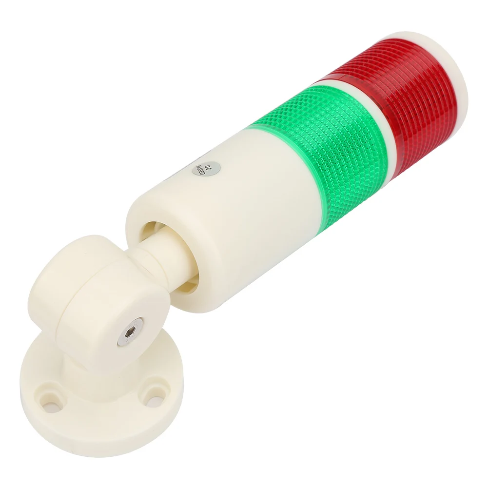 CNC Machine Warning Light 3W Alarm Signal Lights Red Green Flashing Bright Foldable for Machine Tools for Mechanical Equipment