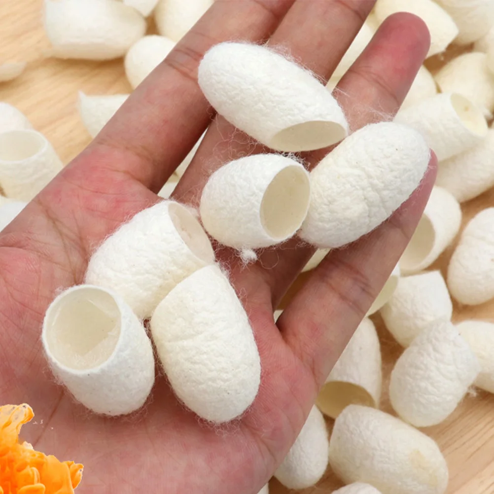 

30pcs Finger Skincare Natural Silk Ball Cleanser for Face Deep Pore Cleaning Makeup Remover Organic Safe