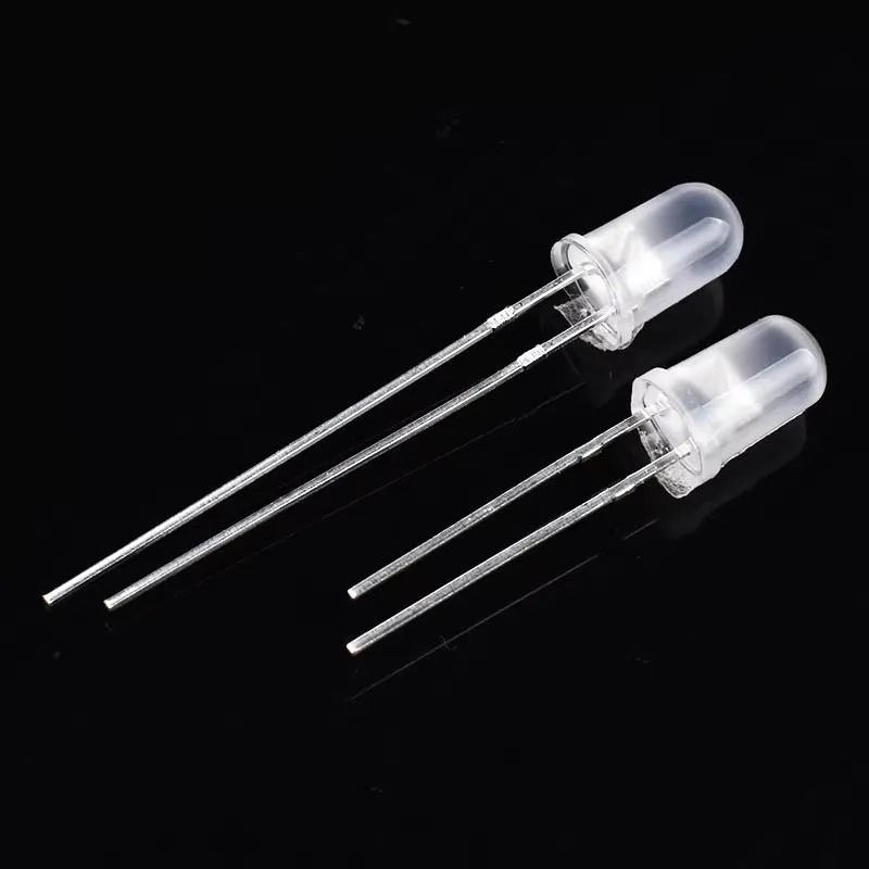 40Pcs LED 5MM Round Diffused Red & Green / Red & Green / Red & Yellow Green / Red & Yellow Two Color Bi-color LED Diode