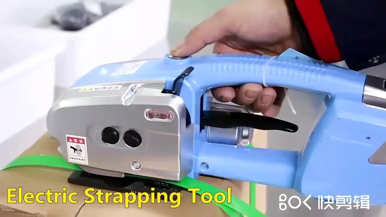 Semi-automatic Hand Held Battery Strapping Tool Banding Machine Wrapping Machine