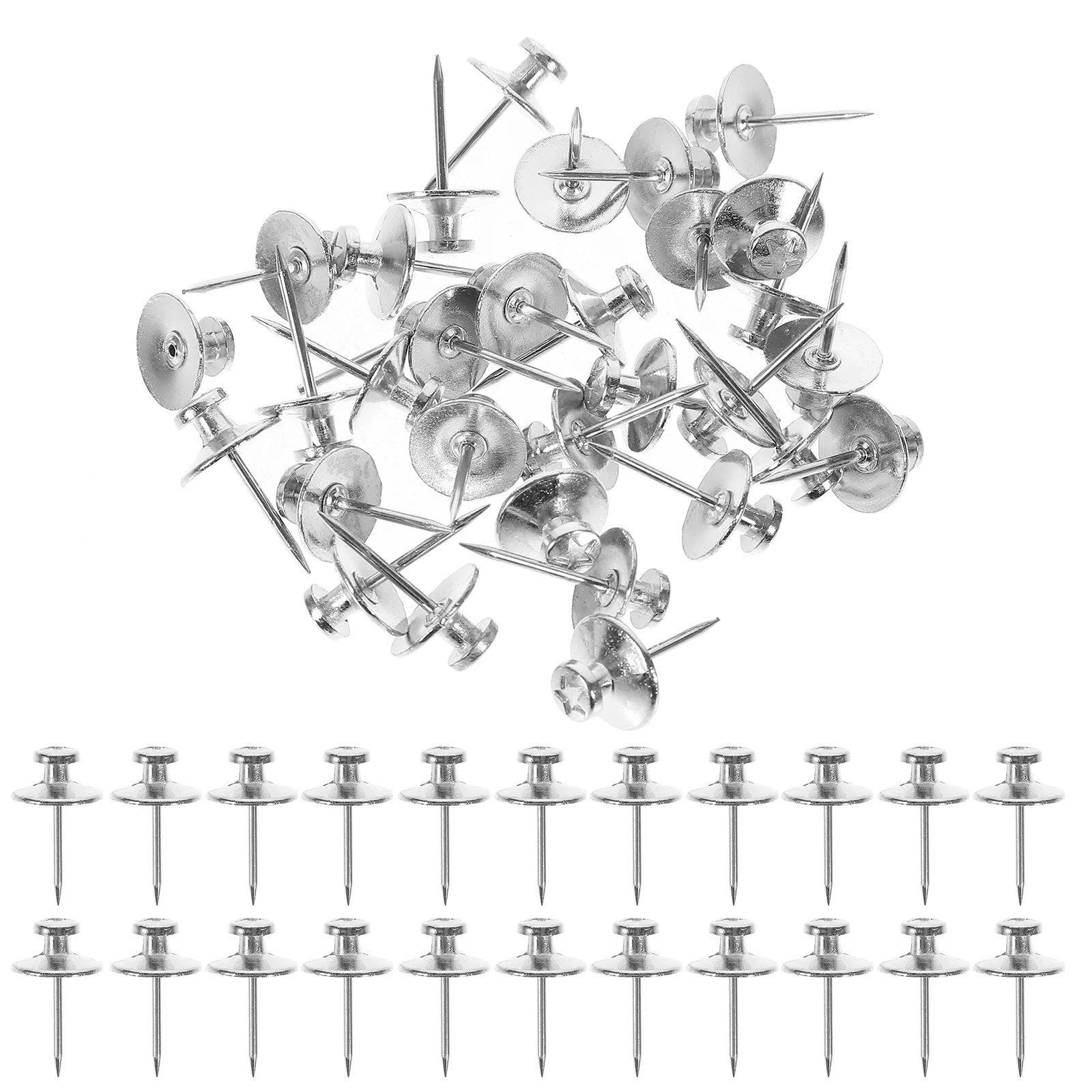 30 шт. металлические кнопки, компактные кнопки, маленькие многофункциональные кнопки для пробковой доски, карты, офиса, украшения дома, принадлежности для рисования