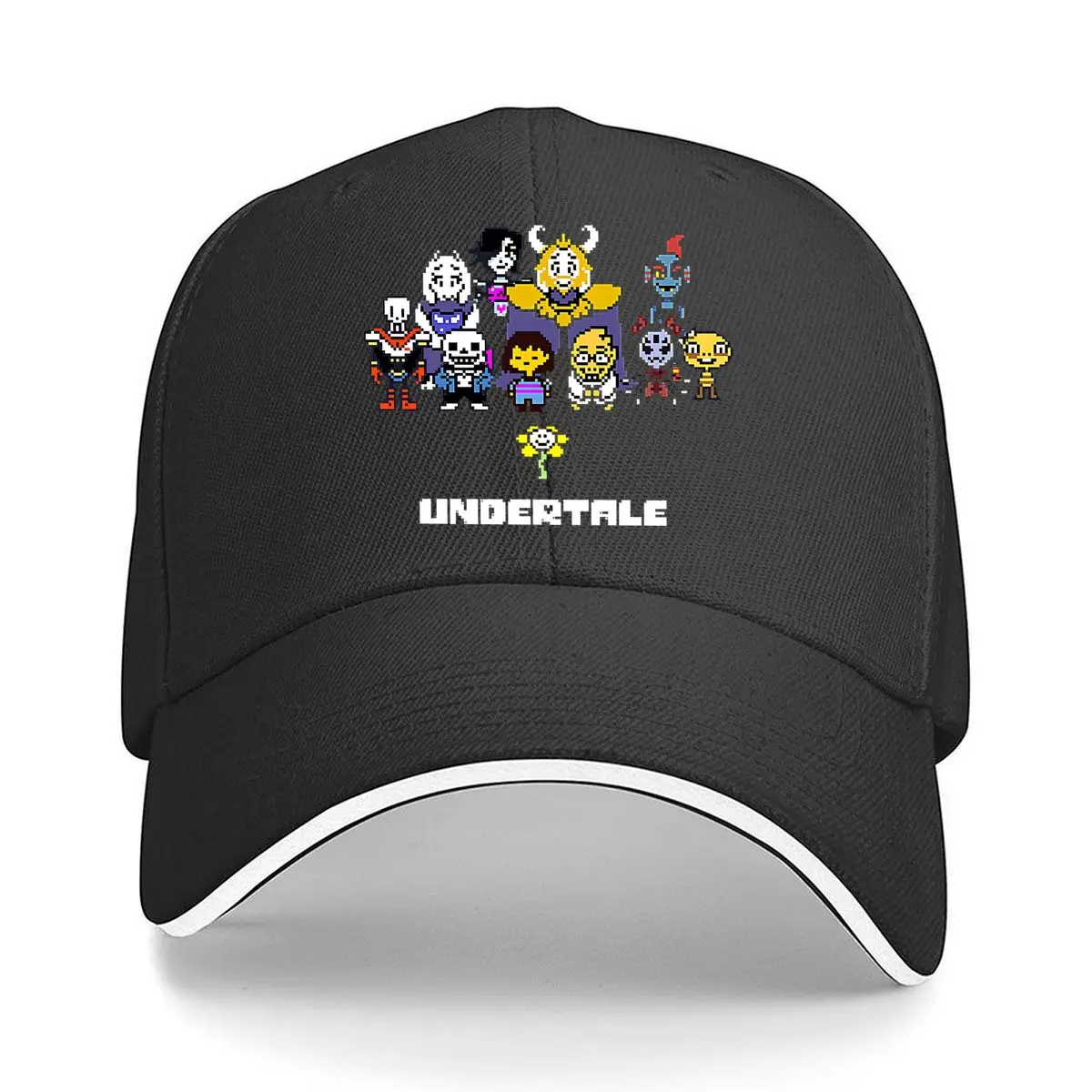 

Undertale Bold Symbol Game Art Print Sandwich Baseball Cap