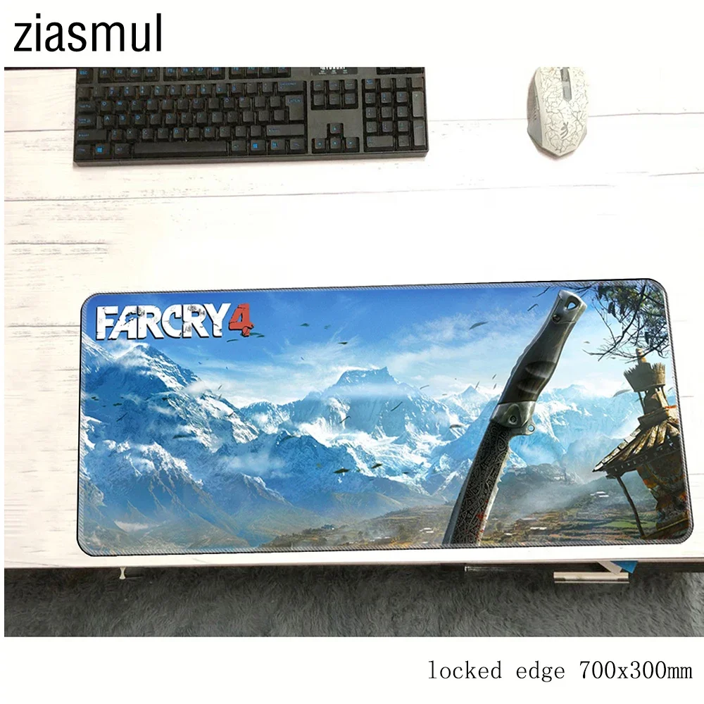 Коврик для мыши Far Cry 700x300 мм, коврик для мыши, ноутбука, компьютера, коврик для мыши Tiger, большой игровой коврик для мыши, геймерский коврик для мыши для ноутбука