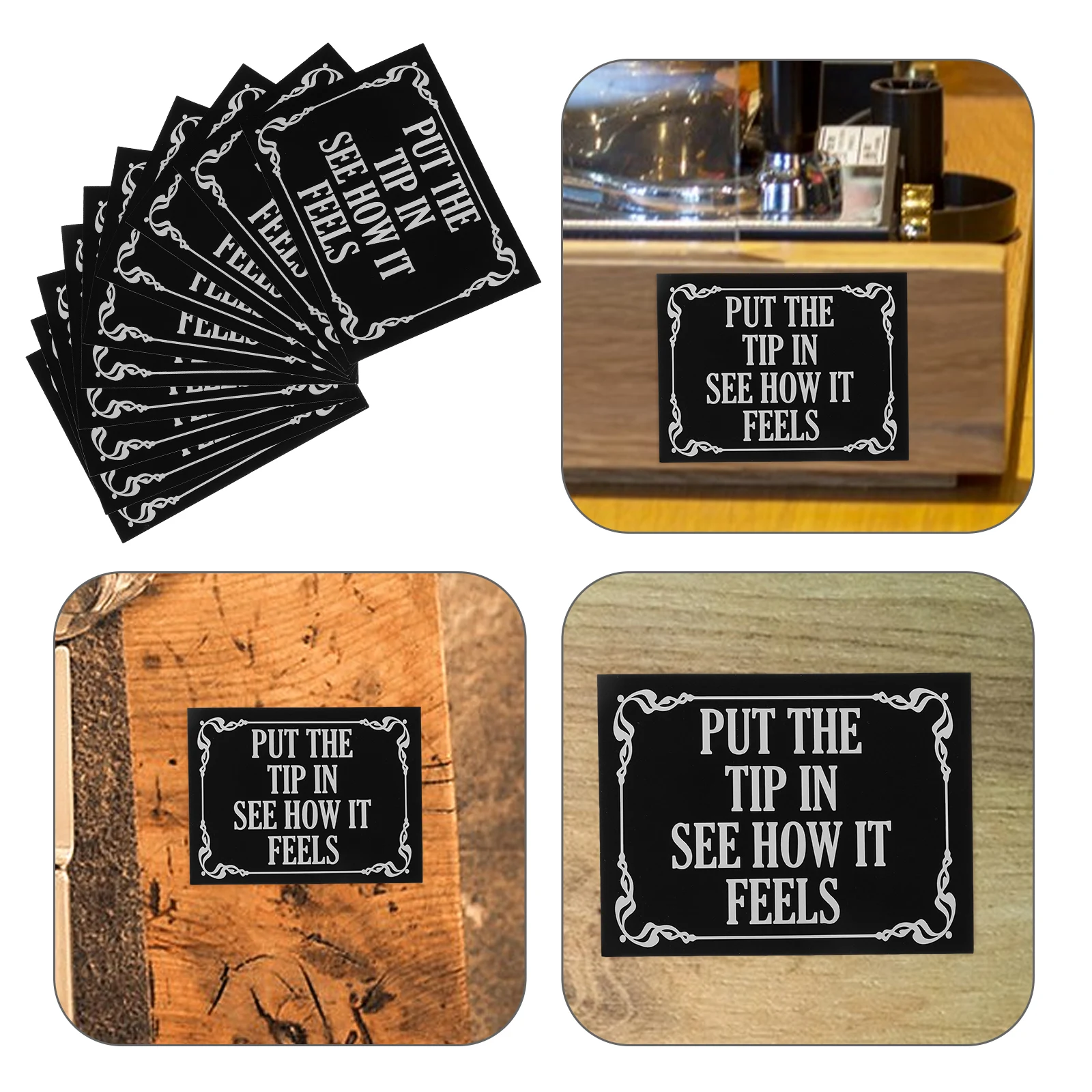 

Tips Stickers Feeling Tipsy Kitchen Labels Food for Containers Bumper Wine Pvc Jar Seal