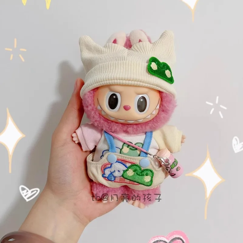 

[Only Clothes] Cute Mini Doll LABUBU Clothes LABUBU with The Replacement Trend of Leisure Suits Girls Anime Gift Kids Toys