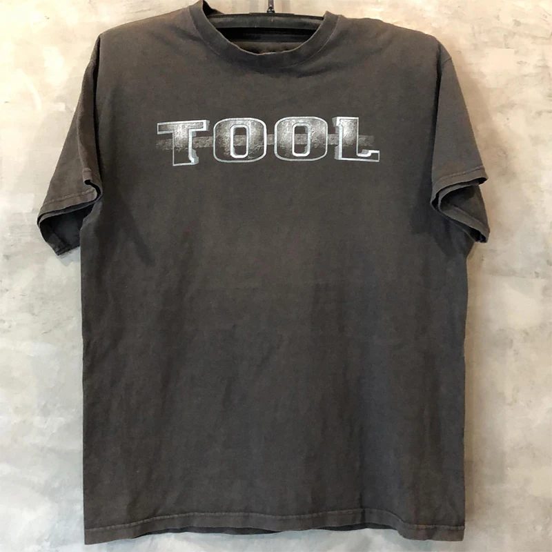 

Summer TOOL Tool Band Авангардная металлическая футболка в стиле хип-хоп, рок, хип-хоп, мужская и женская футболка с короткими рукавами Street Tide