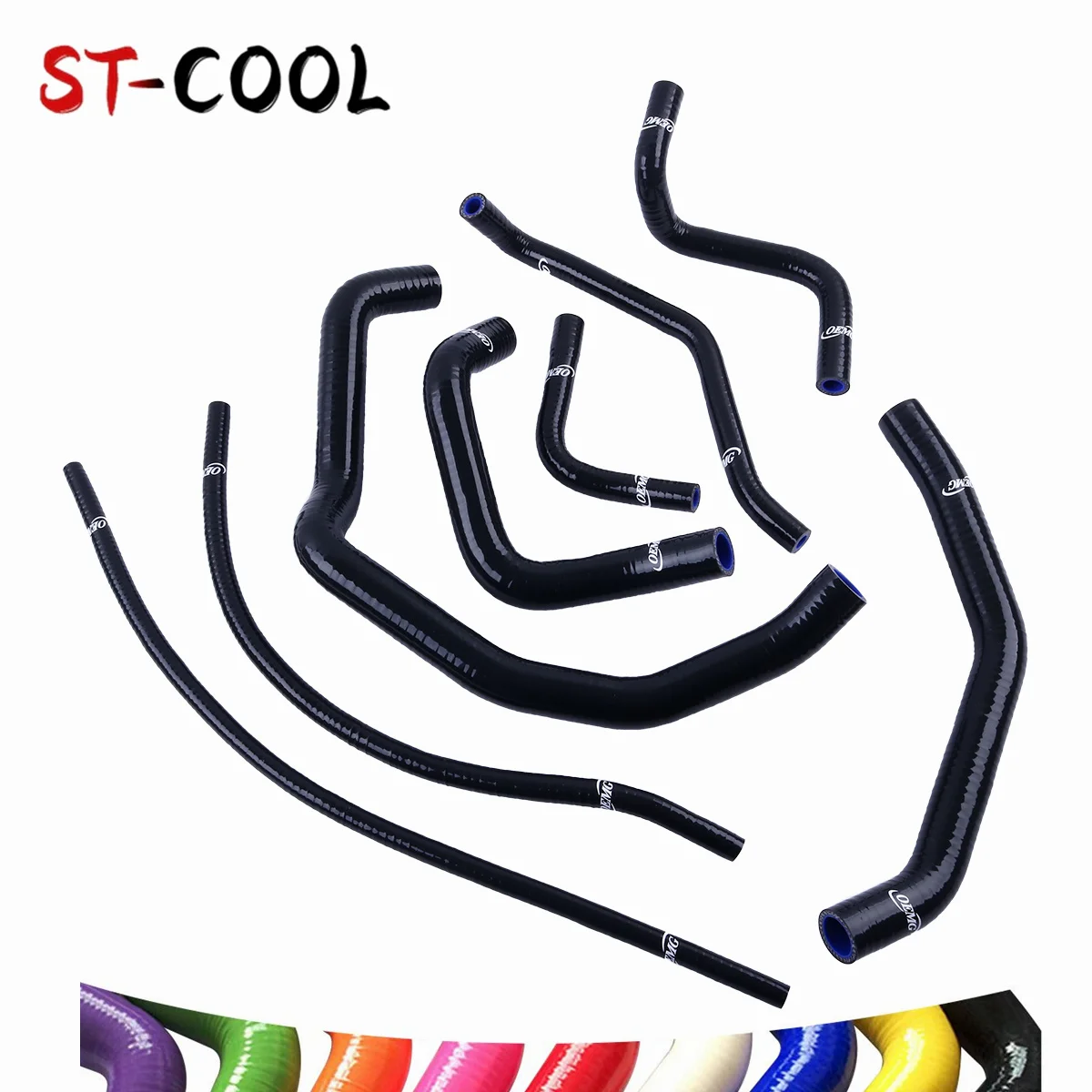 

For Honda CBR 600 F4I 1999-2002 CBR600F4I F4 2000 2001 High Pressure Silicone Radiator Hoses Kit Silicon Tubes 8Pcs 10 Colors