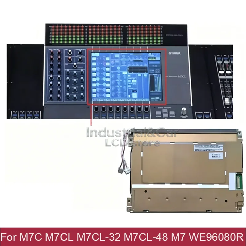 

Для Yamaha M7C M7CL M7CL-32 M7CL-48 M7 WE96080R новый ЖК-экран с дигитайзером сенсорной панели для консоли Yamaha M7CL