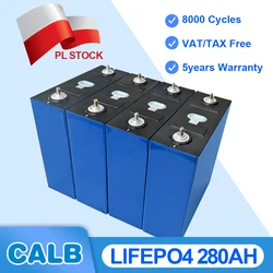 EU Stock CALB 280AH LiFePO4 Battery Rechargeable Prismatic Original Grade A 3.2V Cell For DIY Solar Storage System RV Boat