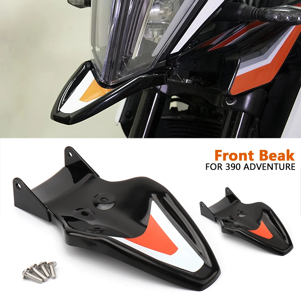 Motorcycle Accessories New Front Beak Fairing Extension Wheel Extender Cover For 390 Adventure 390 ADVENTURE 390 ADV