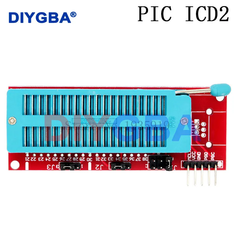 PICKIT3 PIC KIT3 PICKIT 3 Programmer Offline Programming PIC Microcontroller Chip Monopoly+ PIC ICD2 Programmer adapter seat