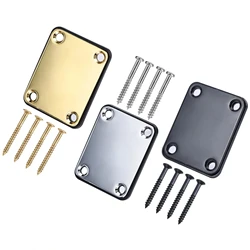 Electric Guitar Neck Plates Vintage-style Guitar Protector With Screws Fits Most Guitars Basses