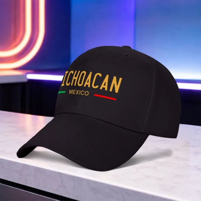 Michoacan Mexico Baseball Cap – Lightweight Unisex Cultural Hat for Men & Women, Hand Washable