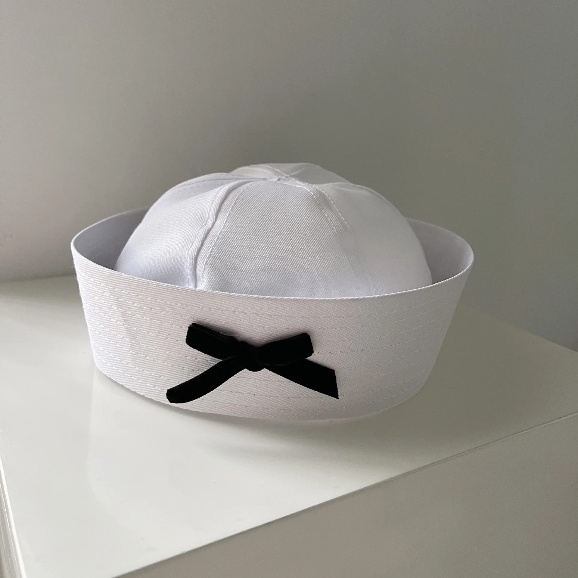 Fashion Hot New Products Bow Korean Sailor Hat Hot Style Jk Autumn Hat Women's Sweet Navy Hat High-end Octagonal Beret
