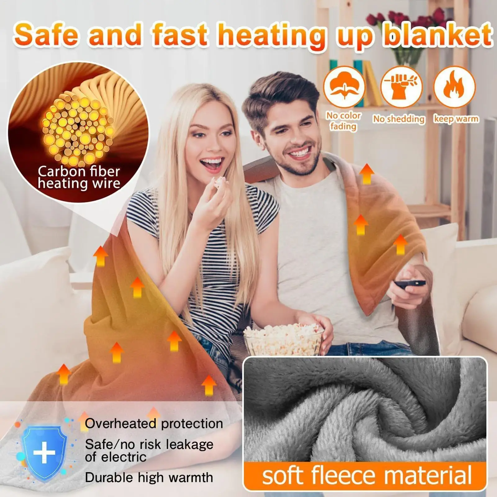 

Спальный мешок с подогревом, мягкое складное теплое регулируемое одеяло, подкладка для спального мешка для мужчин и женщин, пеший туризм, пикник, путешествия, выживание