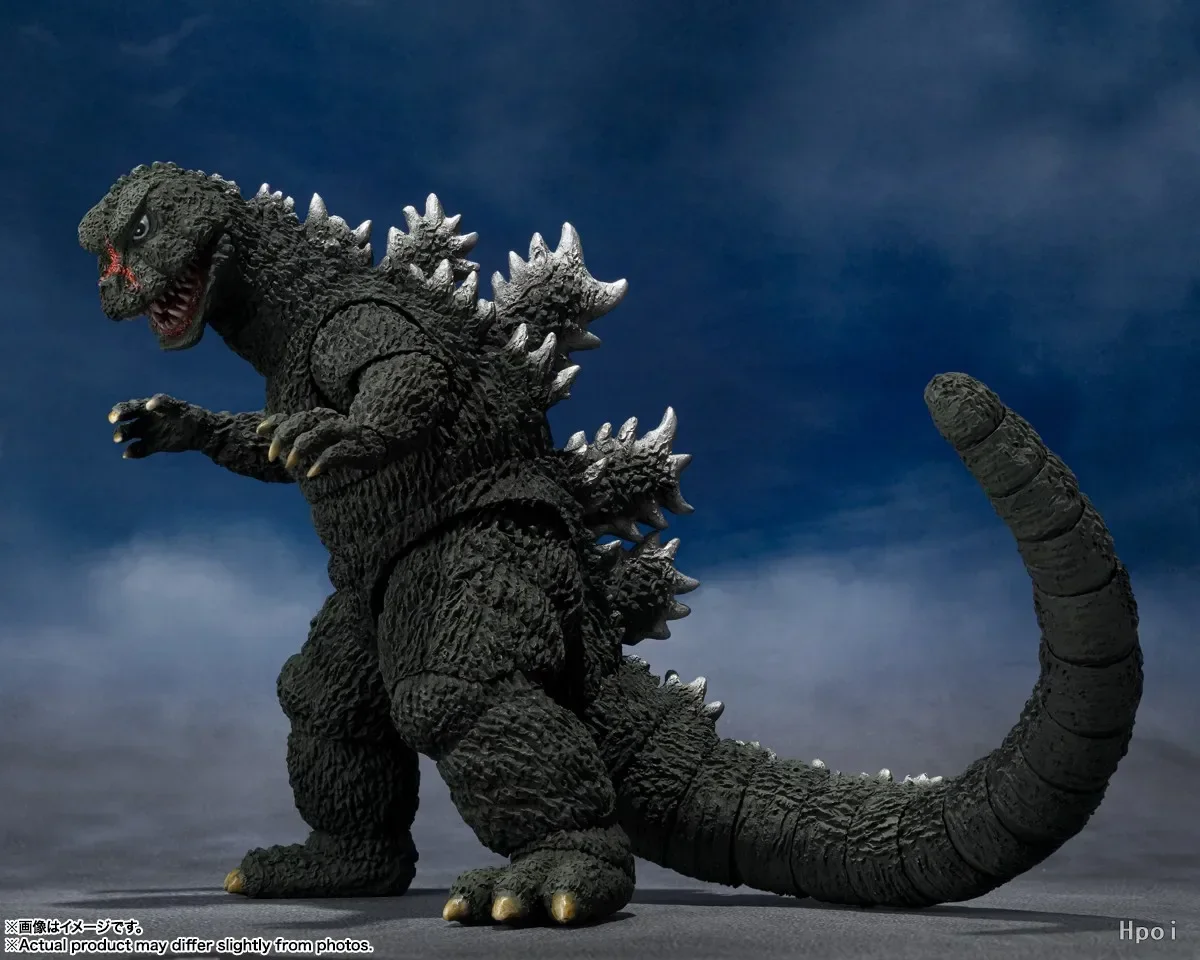 IN STOCK  Bandai Original  SHM  EARTH ATTACK COMMAND GODZILLA VS. GAIGANG Figure Assembly Model Toys