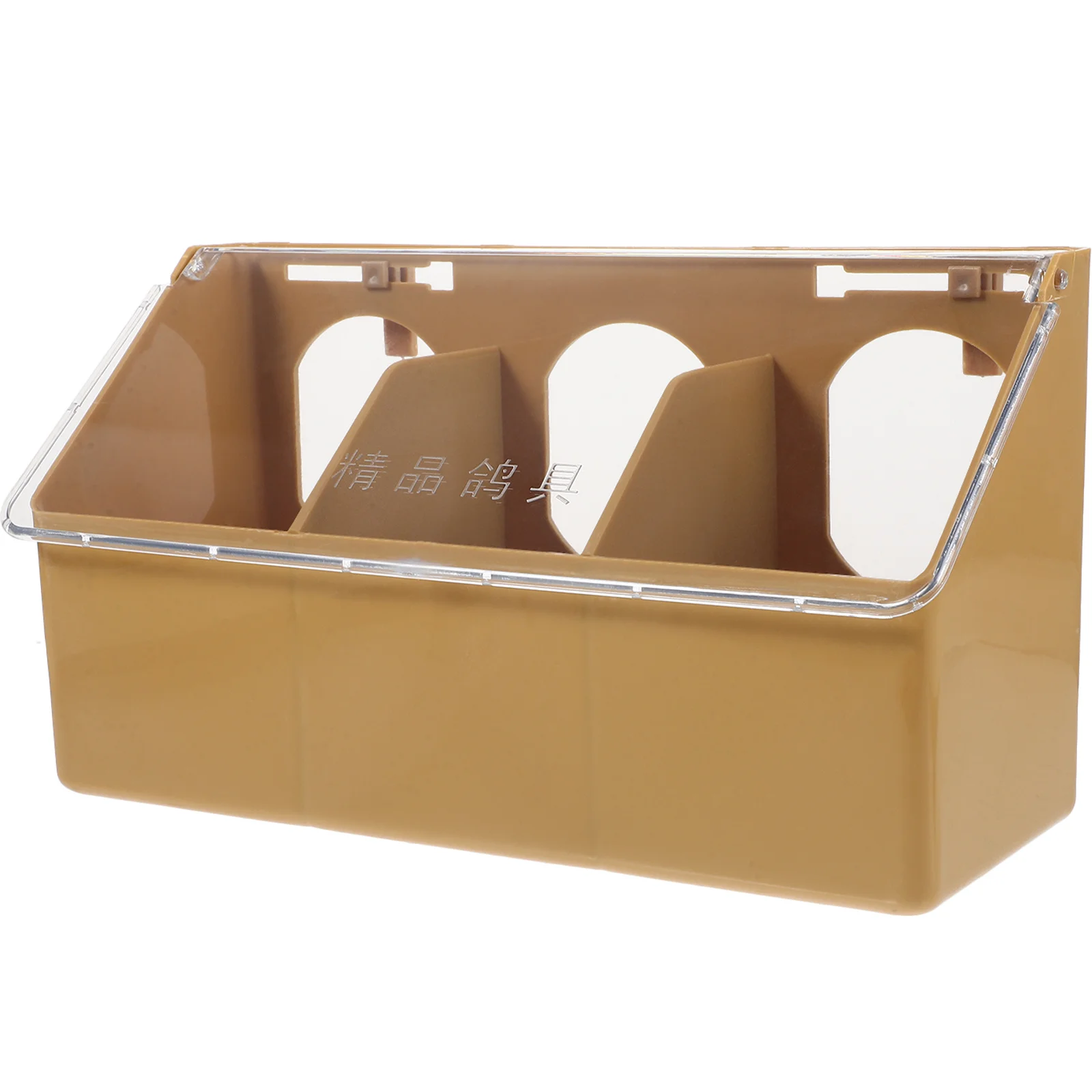 

Multifunctional Hanging Box Large Capacity Pigeon Feeder For Cage Bird Food Dispenser Durable Plastic Pet Feeding Supplies