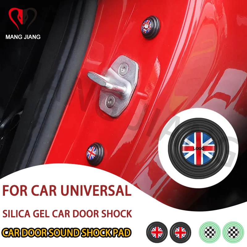 

Car Trunk Sound Insulation Pad Car Door Silicone Anti Shock Absorbing Gasket Thickening Cushion Scratch Stickers Accessories