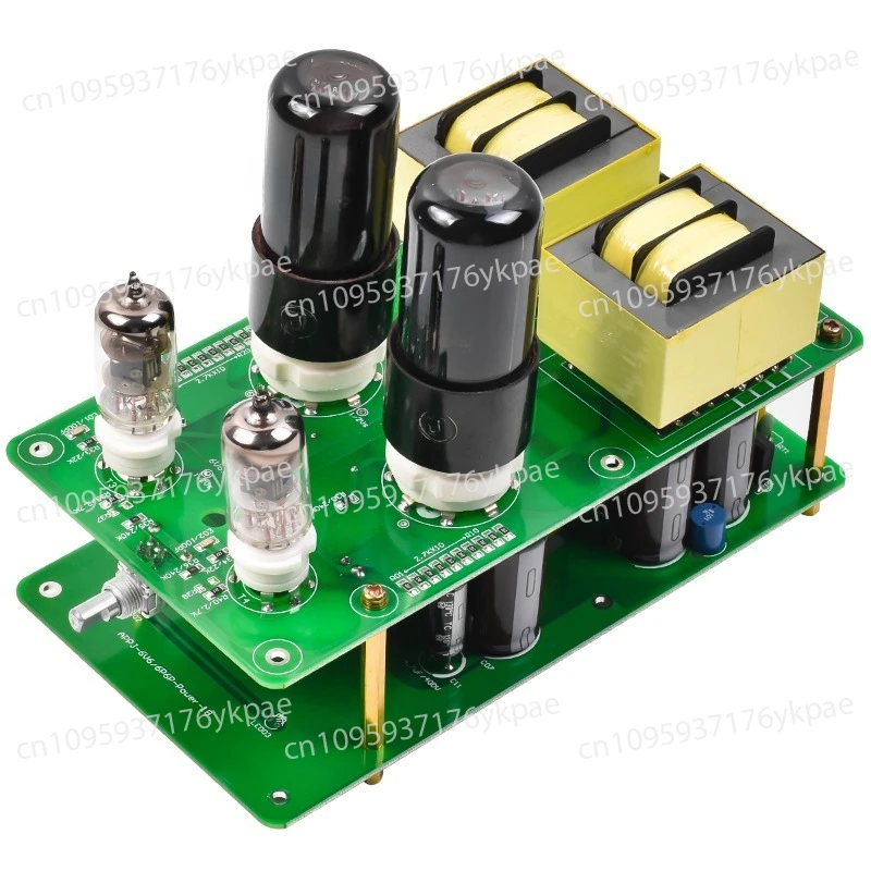 6J1 + 6P6P 6V6 Single-ended Tube Power Amplifier Kit, Bile Machine Kit DIY Kit Components, Power Amplifier