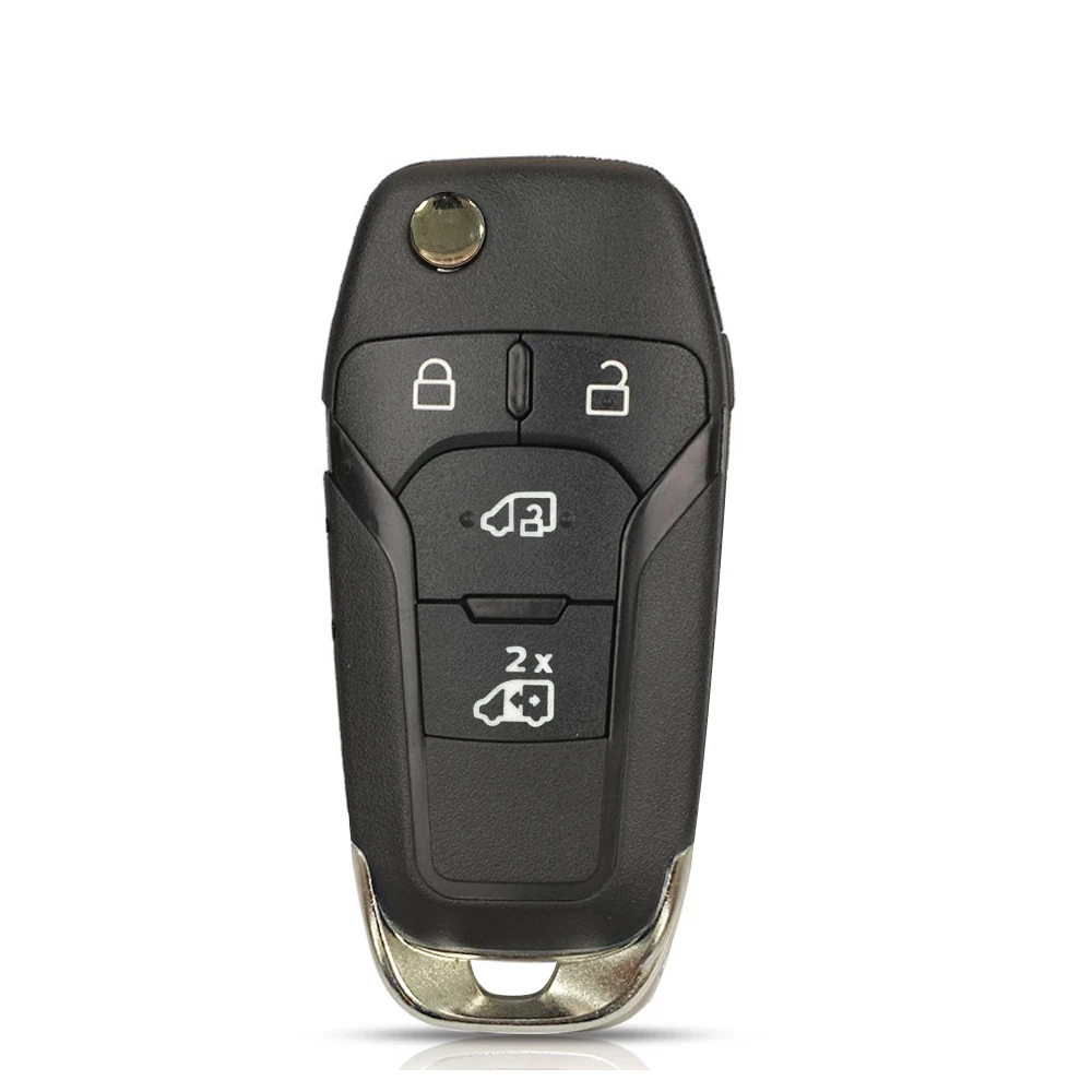 

CN018139 OEM FCC KK3T-15K601-AB 4 кнопки для Ford Transit MK8 ключ дистанционного управления с фильтром PCF7945F 49 чип 434,25 МГц