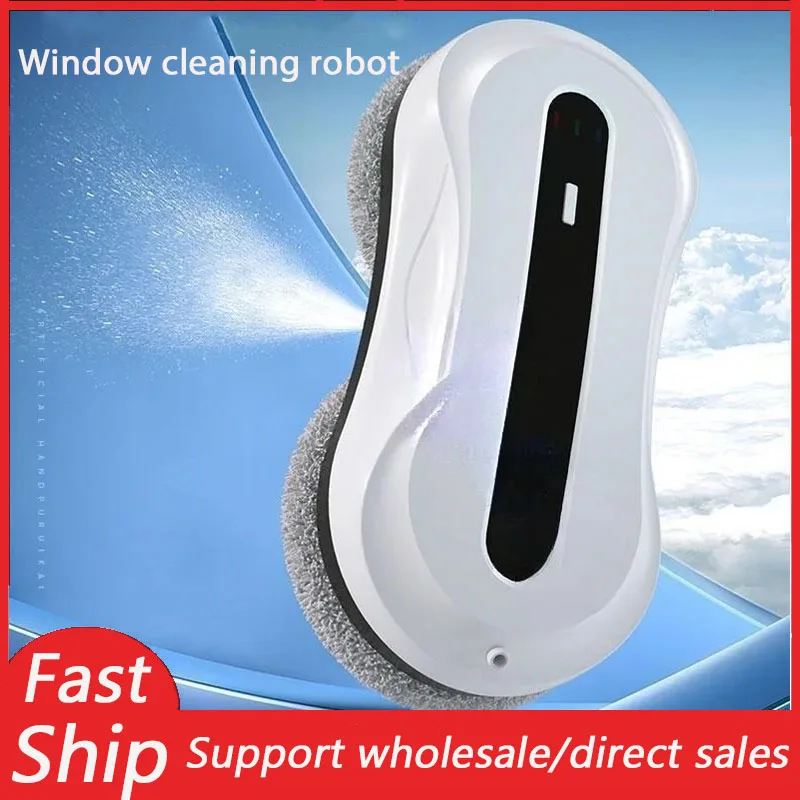 New Window Cleaner Robot 2800Pa Large Suction Smart Windows Glass Vacuum Cleaner Wireless Remote Control Robot Vacuum Cleaner