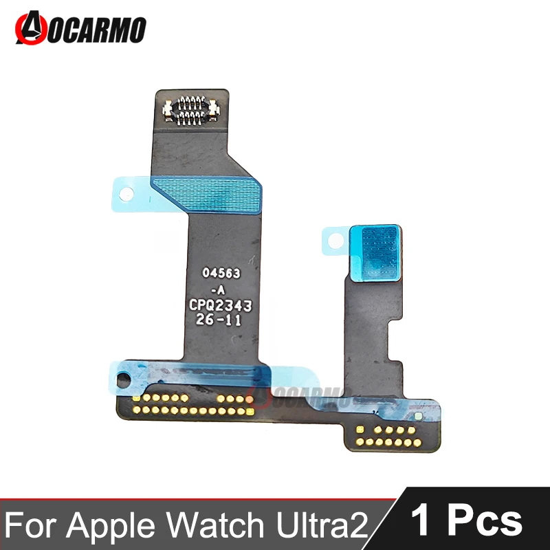 Aocarmo For Apple Watch Ultra 2 Vibrator Motor And Motherboard Connection Flex Cable Connector Repair Parts