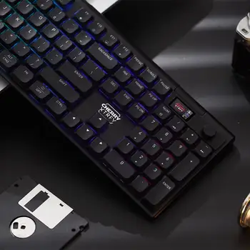 CHERRY MX10.1 超薄機械鍵盤 三模無線 RGB 超薄軸體 金屬面板 遊戲辦公室鍵盤 禮品 6 最佳銷售 Cherry鍵盤 - №1