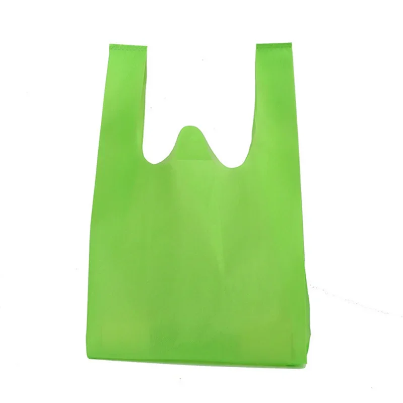 

20 Pcs Eco-Friendly Non-Woven Fabric Shopping Bags Reusable Customizable Logo Supermarket Gift Items Wholesale