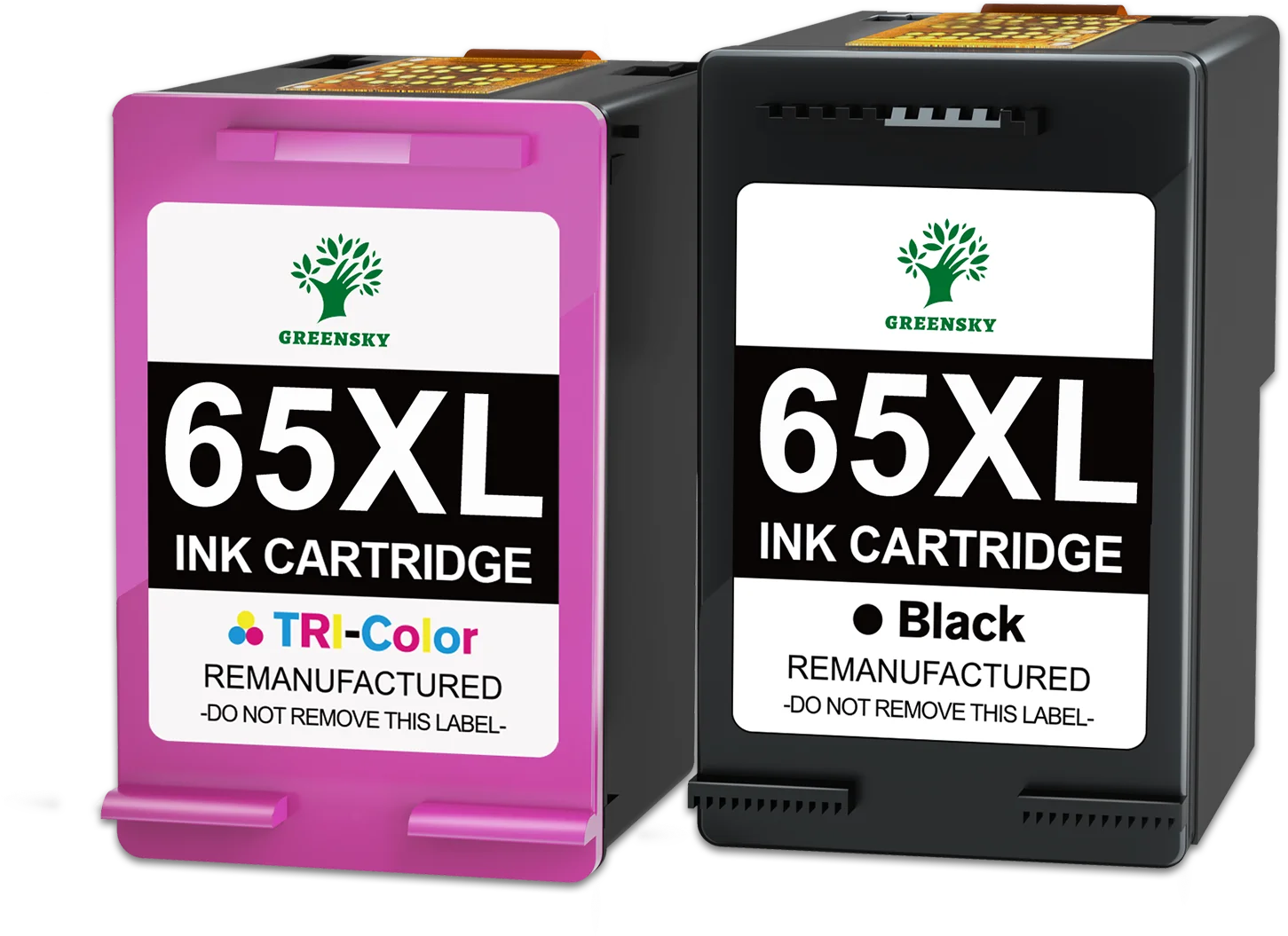 2PK Compatible HP 65XL Ink Cartridge for Deskjet 3752 3758 3730 3732 3755 3720