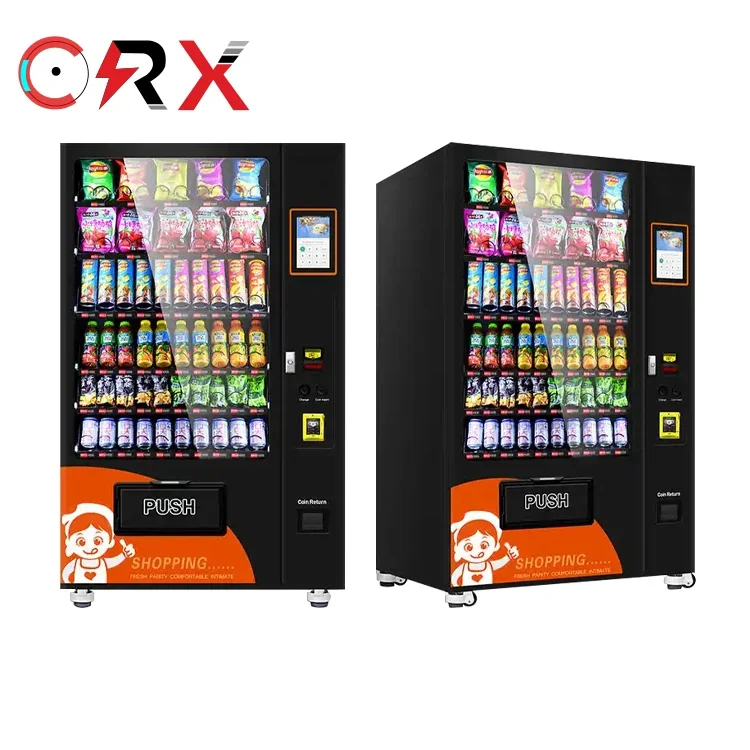 Distributore automatico di soda Distributore automatico refrigerato per snack per le vendite