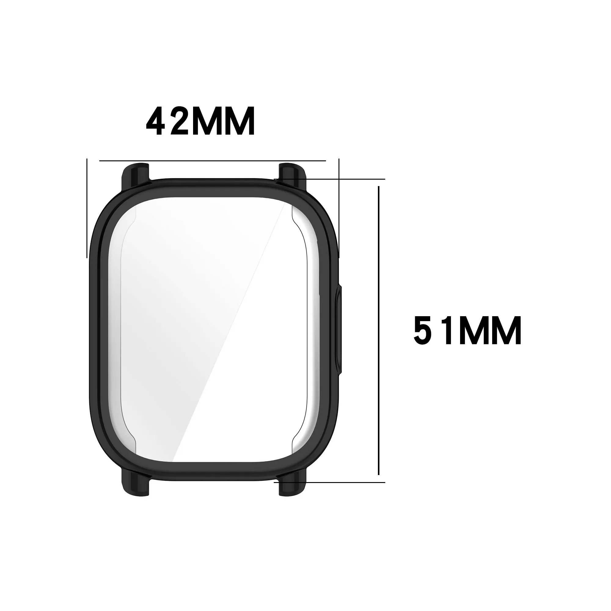 Funda TPC para Xiaomi Redmi Watch 5 Lite, accesorios, carcasa de parachoques integral, funda protectora de pantalla suave, fundas Redmi Watch5 Lite