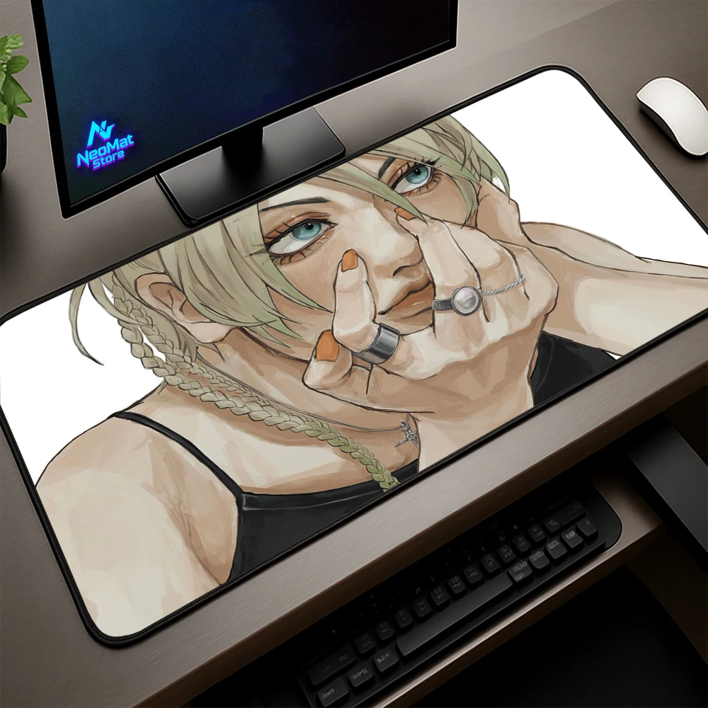 Mouse Pad Big Gaming Mousepad Anime Gamer Girl Mousepads Keyboard Mat Pc Setup Decor Deskmat 1200x600 Table Pad Sexy Slipmat