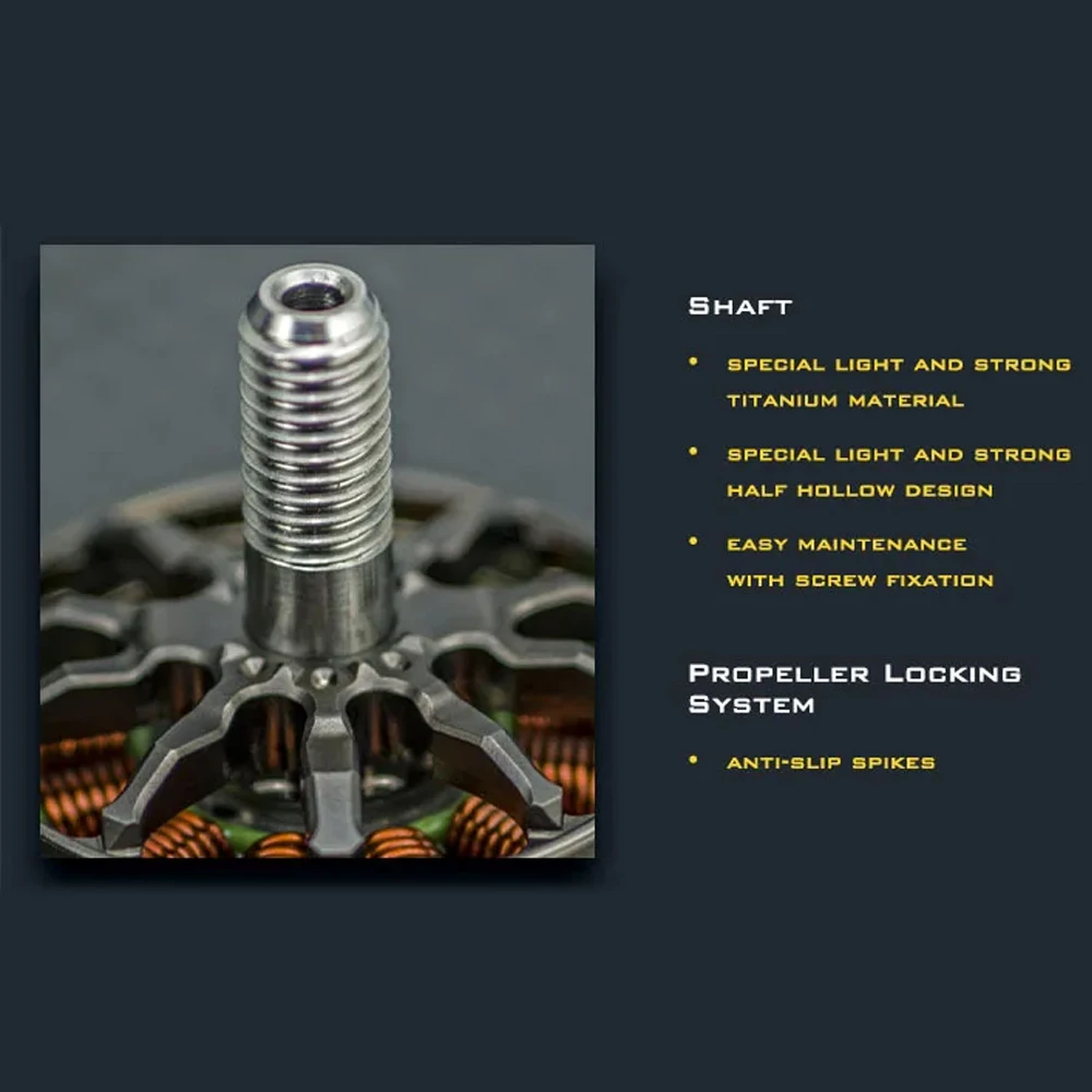 AMAX 2004 المنافسة فرش السيارات Φ5mm 3-6S FPV RC الطائرة بدون طيار رباعية Cine Whoop Cinematic 1650 1850 2050 2200 2850 31000KV #4