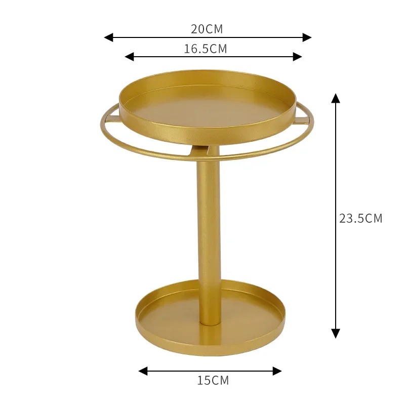 Rotating Gold Eyeglasses Display Stand Detachable Sunglasses Organizer Jewelry Watch Desktop Storage Rack