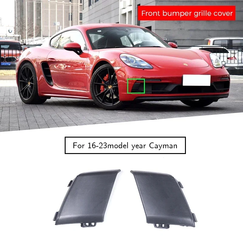 

982807945041 982807946041 Car Front Bumper Grille Cover for Porsche 718 GTS 2016-2023