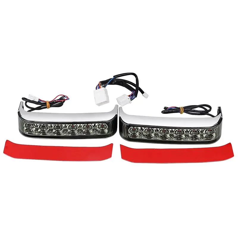 

Classy-Chrome Saddlebag LED Run Brake Tail Light For Touring Street Glide FLHX