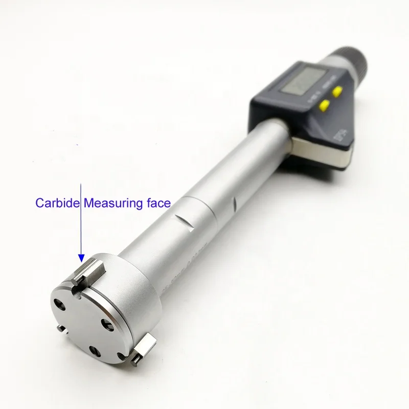 

Digital Electronic Three Point Internal Micrometers Caliper 40-50mm 3 Pins Hole Diameter Measuring tools