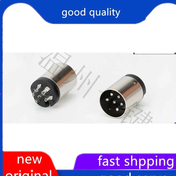 

10 шт. оригинальный новый DSCT-6-07f большой разъем для клавиатуры S терминал 6-контактный MIDI шестиядерный разъем DIN штекер