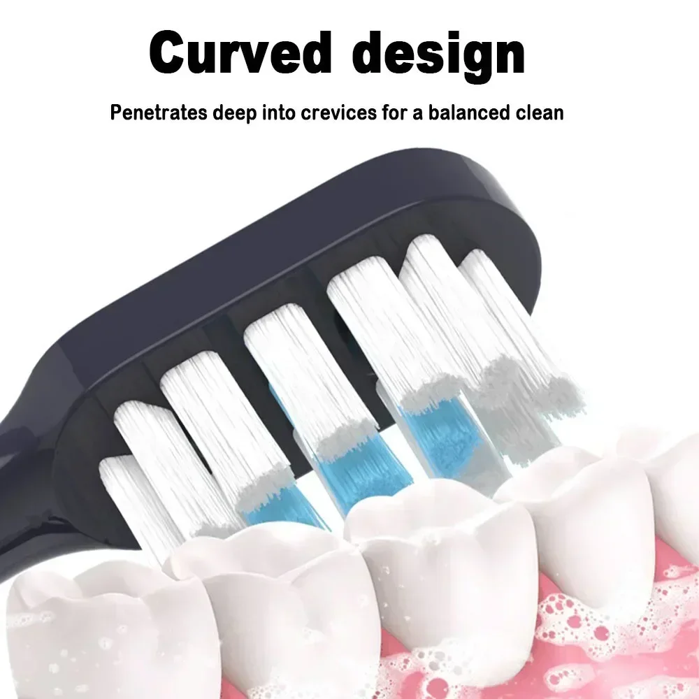 For Xiaomi Mijia T700 Sonic Electric Toothbrush Heads 3D Oral Whitening High-density Replacement Tooth Brush Head 4PCS