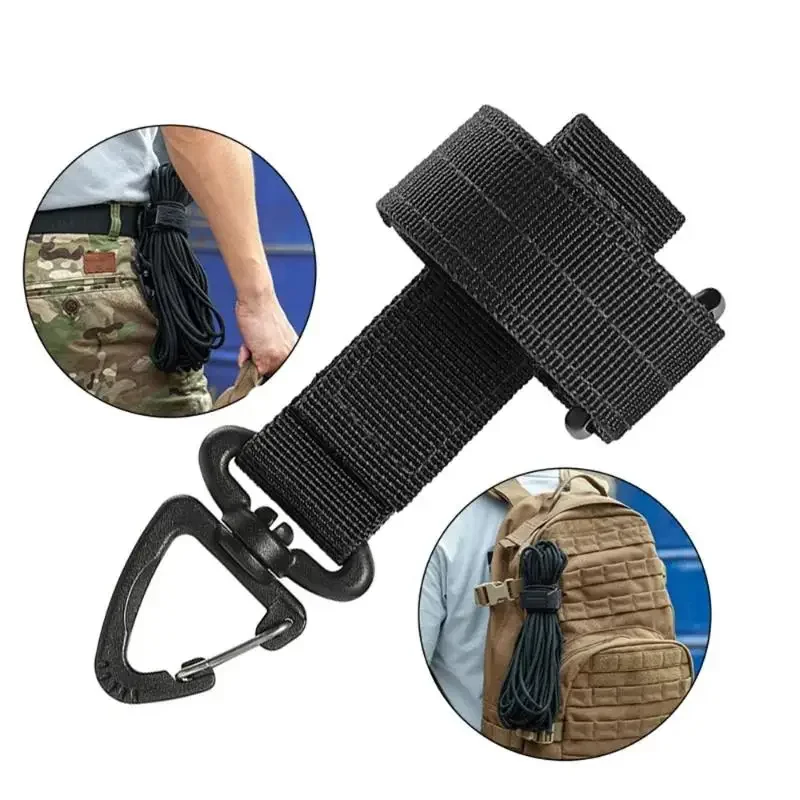 New Multi-purpose Tactical Gloves Buckle Glove Hook Military Fan Outdoor Climbing Rope Storage Adjust Camping Hanging Outdoors