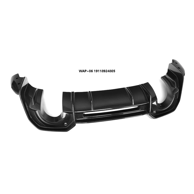 

for BRZ GR86 2021+ for Style Carbon Fiber Rear Bumper Diffuser High Gloss UV Protection Lightweight Screw-On