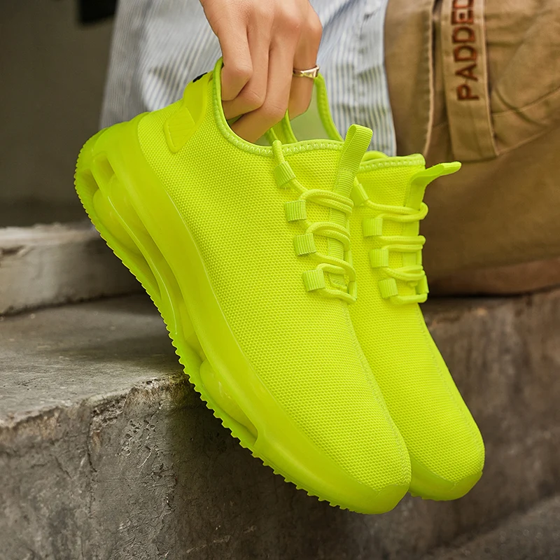 

MAEDEF Men's Casual Sneakers Summer Mesh Sneakers Breathable Male Casual Sports Shoes Tennis Hiking Platform Mens Running Shoes