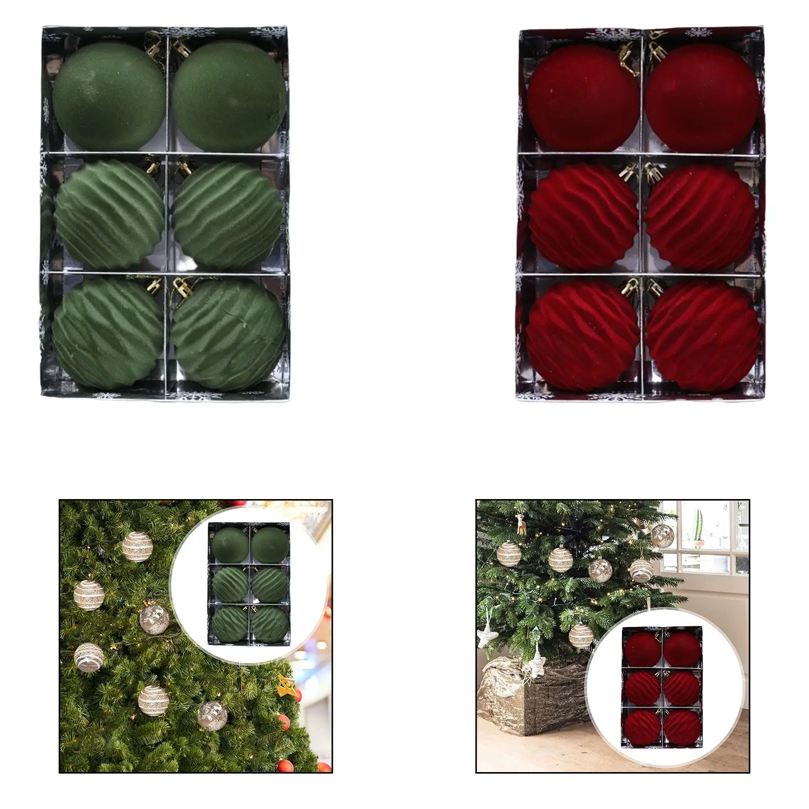 6 Pieces 3Inch Chri…