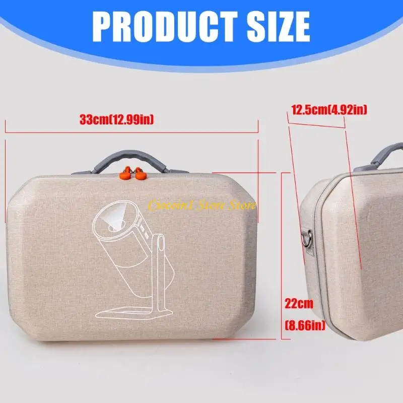 EVA Projector Transport Bag With Protective Padding And Ergonomic Carrying Handle for Play 6 Storage Case